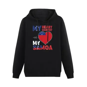 My Heart, Моя Страна, Мое Самоа, мужская хлопковая толстовка с капюшоном 6XL, осенний уличный пуловер, толстовка, повседневная толстовка в стиле хип-хоп